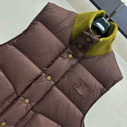 Celine Sleeveless Puffer Jacket,