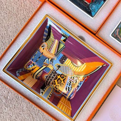 Hermès porcelain change trays