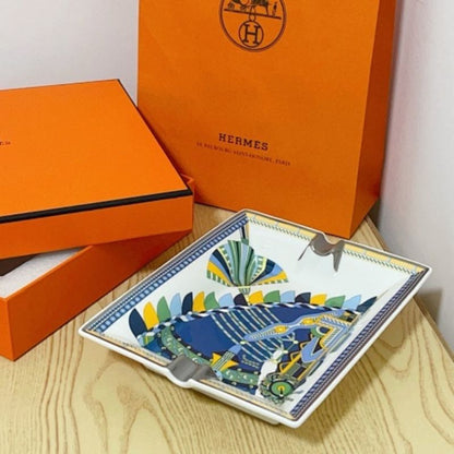 Hermès porcelain change trays
