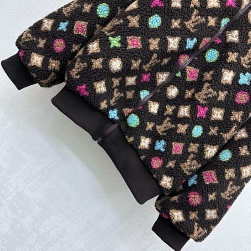 Louis Vuitton Multi-Color Monogram Fleece Blouson,