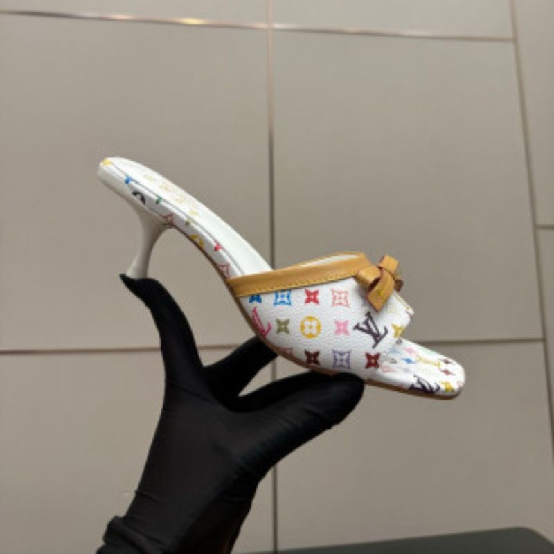 Louis Vuitton x Takashi Murakami 6AM Mules.