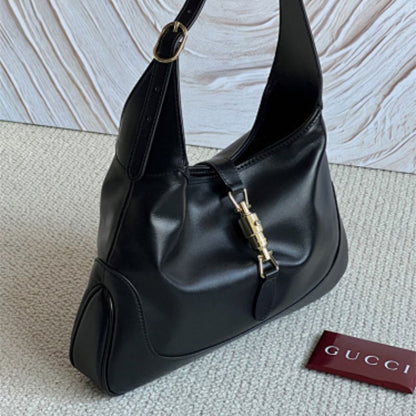 Gucci Jackie 1961 shoulder bag in black leather