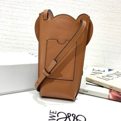 Loewe Elephant Pocket bag in a tan