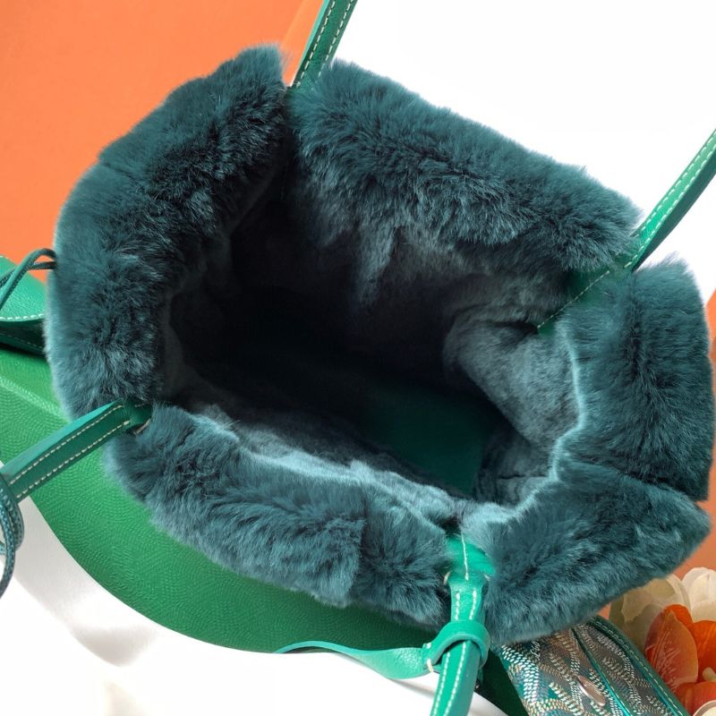 Goyard Anjou Mini tote bag in the green