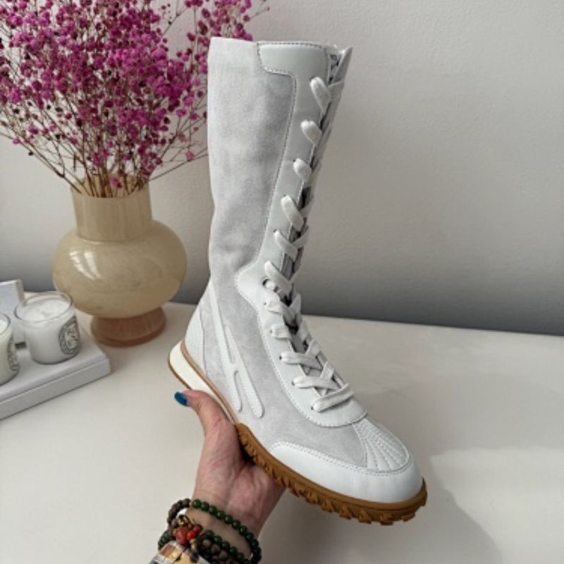 Hermès Lace Up Sneakers