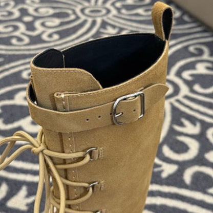 Hermès Jumping boots (specifically the lace-up, knee-high variation).