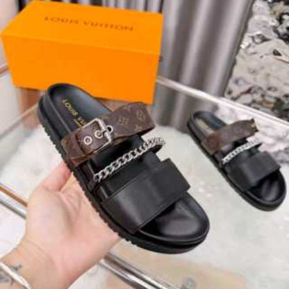 Louis Vuitton LV Vibe Comfort Mules.