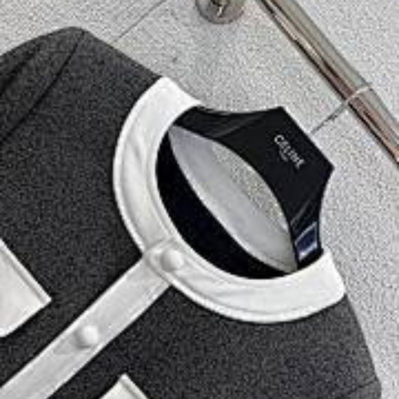 Celine "Brompton" jacket in wool cloth.