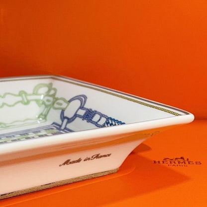 Hermès porcelain change trays