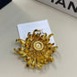 Chanel Sculptural Chrysanthemum Brooch