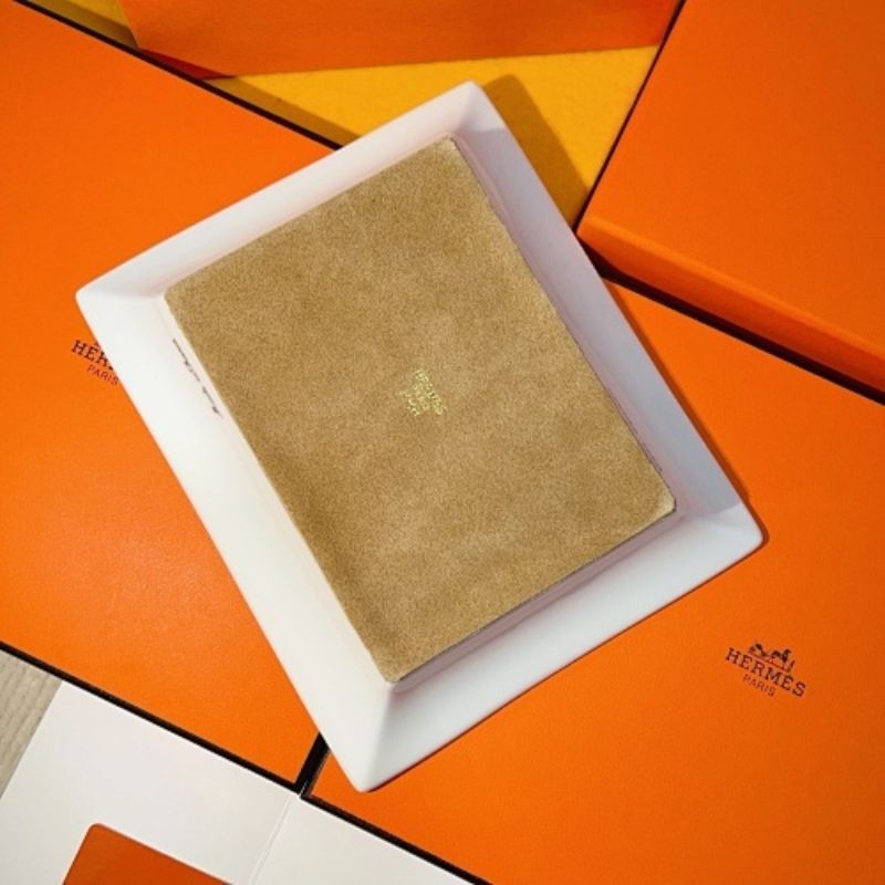 Hermès porcelain change trays