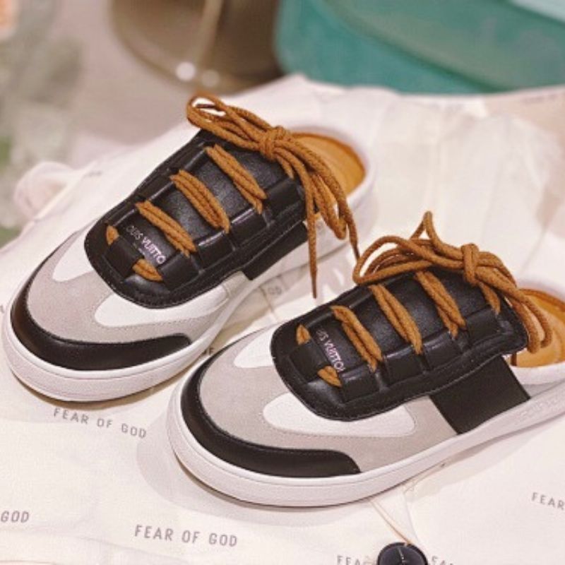 Louis Vuitton Lous Open Back Sneakers.