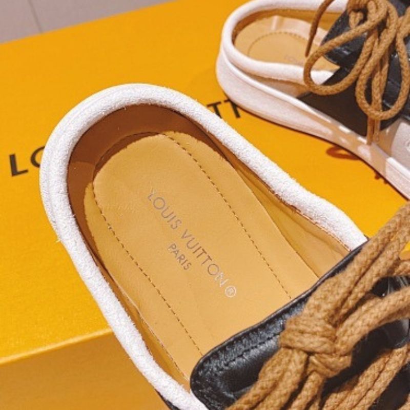 Louis Vuitton Lous Open Back Sneakers.