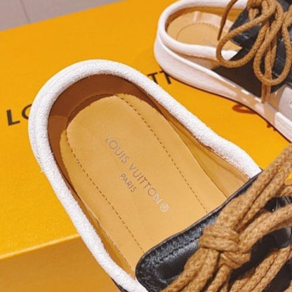 Louis Vuitton Lous Open Back Sneakers.