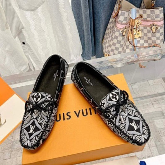 Louis Vuitton Gloria Flat Loafers.