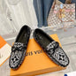 Louis Vuitton Gloria Flat Loafers.
