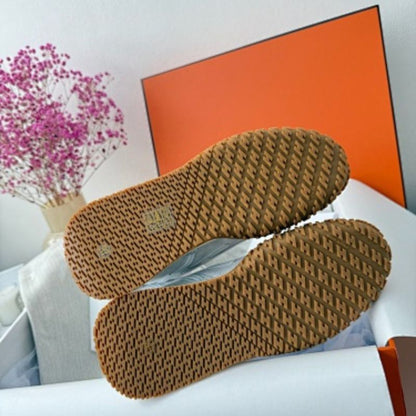 Hermès Lace Up Sneakers