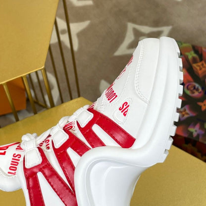 Louis Vuitton (WMNS) LV Archlight Sneakers 'White Red'