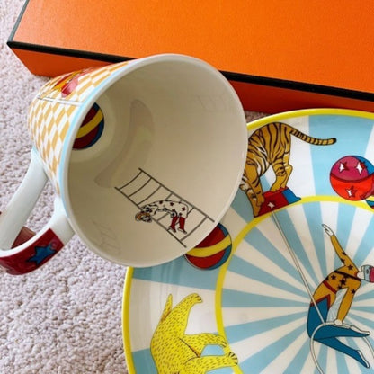 Hermès Circus dinnerware collection