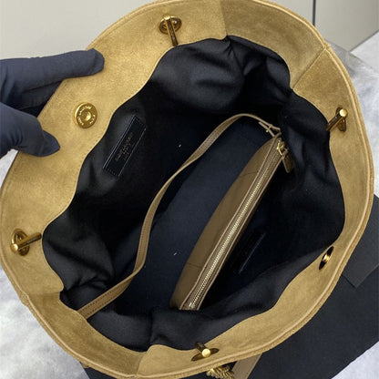 Saint Laurent Jamie Shopping Tote bag in suede