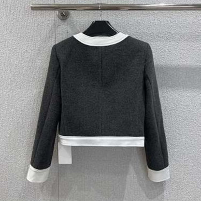 Celine "Brompton" jacket in wool cloth.