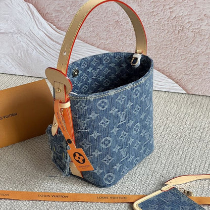 Louis Vuitton All In BB Monogram Denim