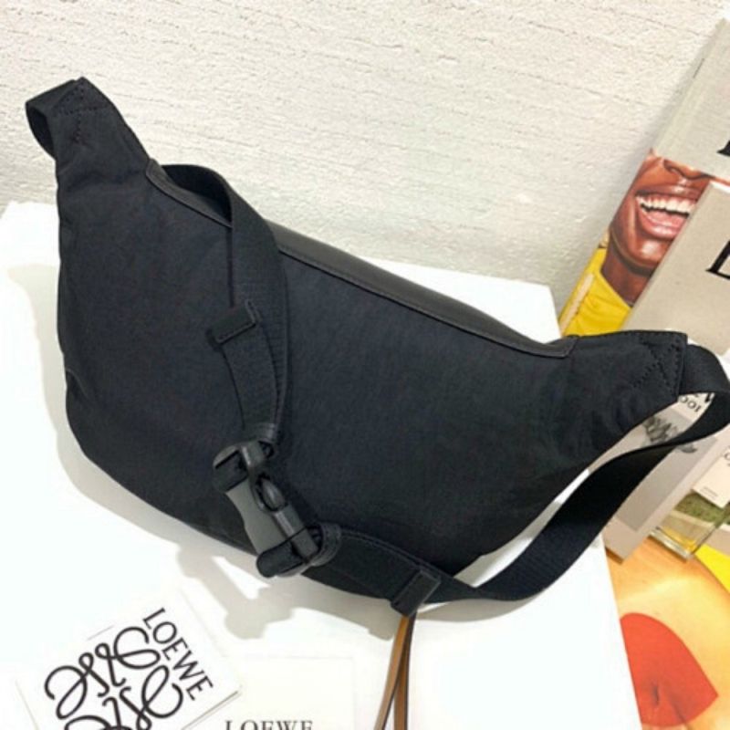 Loewe Puffy Bumbag (or waist bag) in black