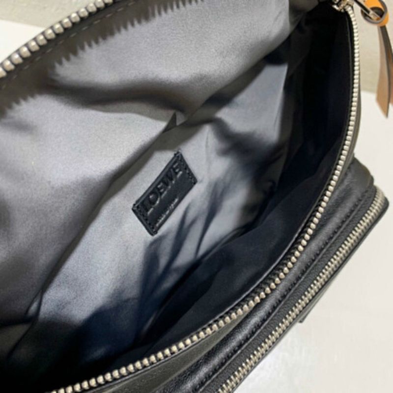Loewe Puffy Bumbag (or waist bag) in black