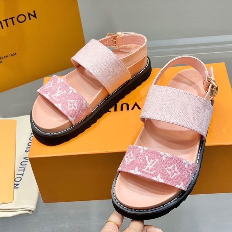 Louis Vuitton comfort classic monogram  sandals