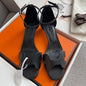 Hermès Oasis  "H" cut-out strap Sandals