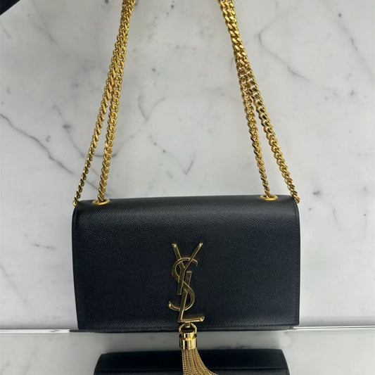 Saint Laurent Kate Medium Tassel shoulder bag.