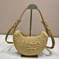 Prada Arqué Crochet Shoulder Bag.