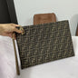 Fendi Large Flat Baguette Pouch.