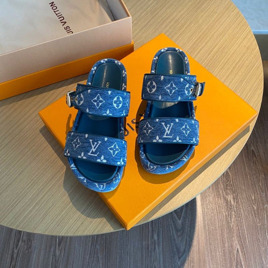 Louis Vuitton LV Sunset Flat Comfort Sandal i