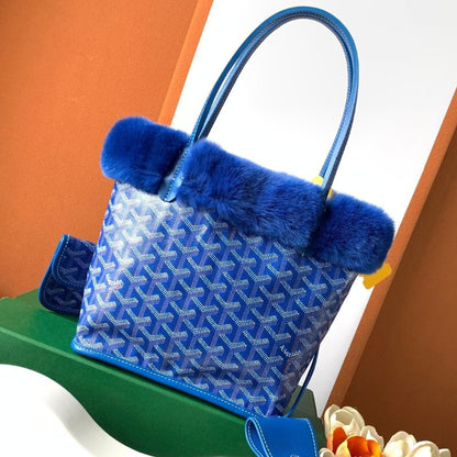 Goyard Anjou Mini tote bag In NavyBlue