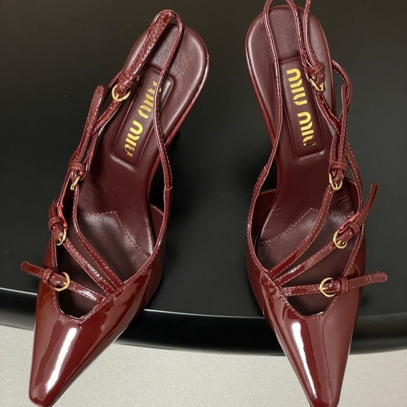 Miu Miu Patent Leather Mary Jane Pumps