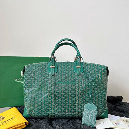 Goyard Bowling 45 bag in the green