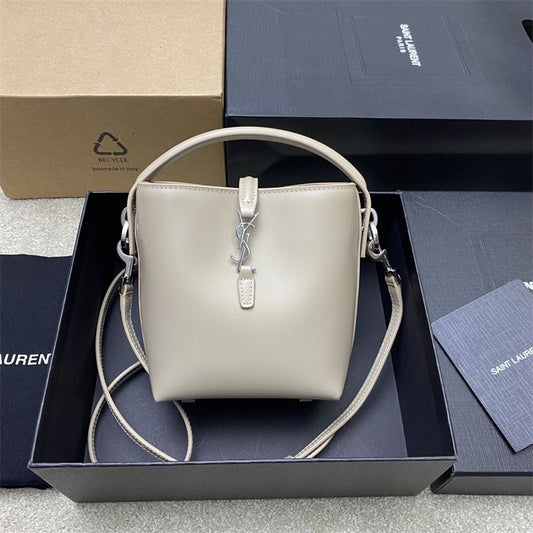 Saint Laurent Le 37 mini bucket bag.