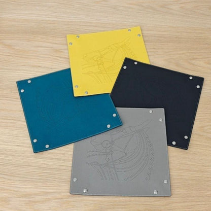 Hermès leather change trays