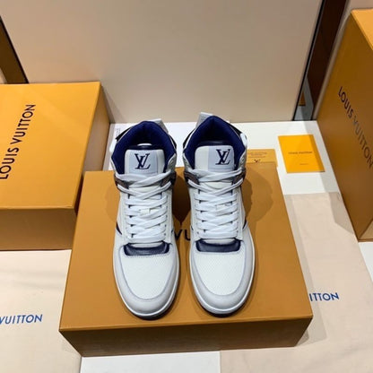 Louis Vuitton Rivoli High Top Sneakers.