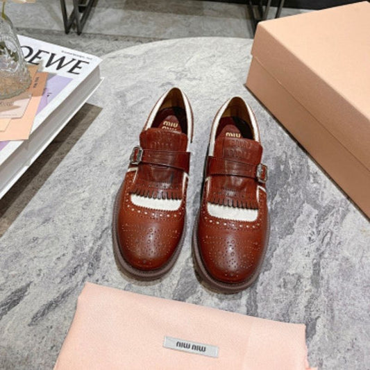 Miu Miu x Church's Shanghai Loafers