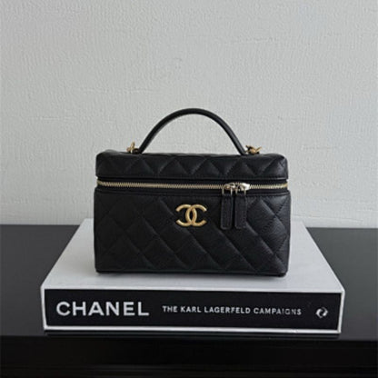 Chanel Classic Small Vanity Case in black