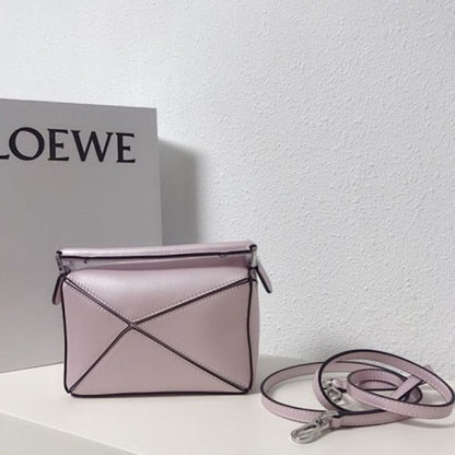Loewe Puzzle Mini Bag  Light Mauve