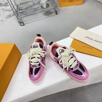 Louis Vuitton LV Archlight Sneakers in a vibrant pink