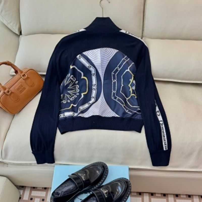 Hermès "Cliquetis Finesse Multicolore" Twillaine Cardigan.