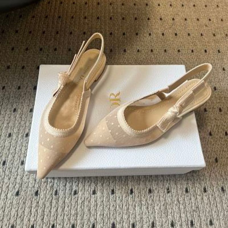 Christian Dior J'Adior Slingback Flats,