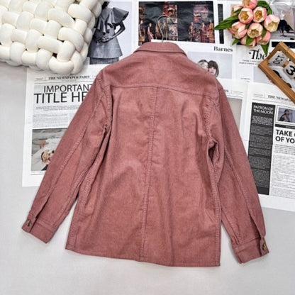 Celine Car Coat Jacket in Corduroy