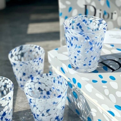 Dior Maison "Ocean Wave" crystal glasses,