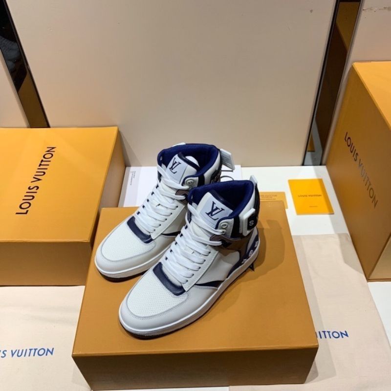 Louis Vuitton Rivoli High Top Sneakers.