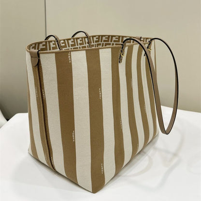 Fendi Roll Large Shopper Tote Bag.